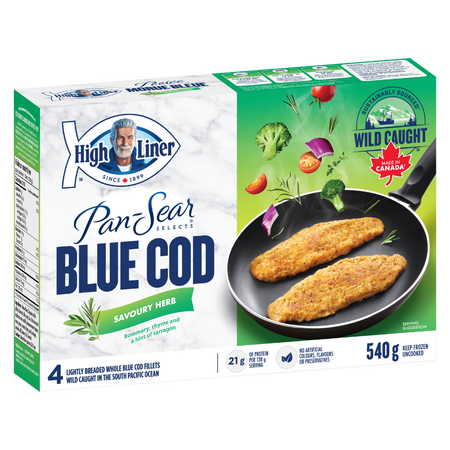 highliner pan seared blue cod