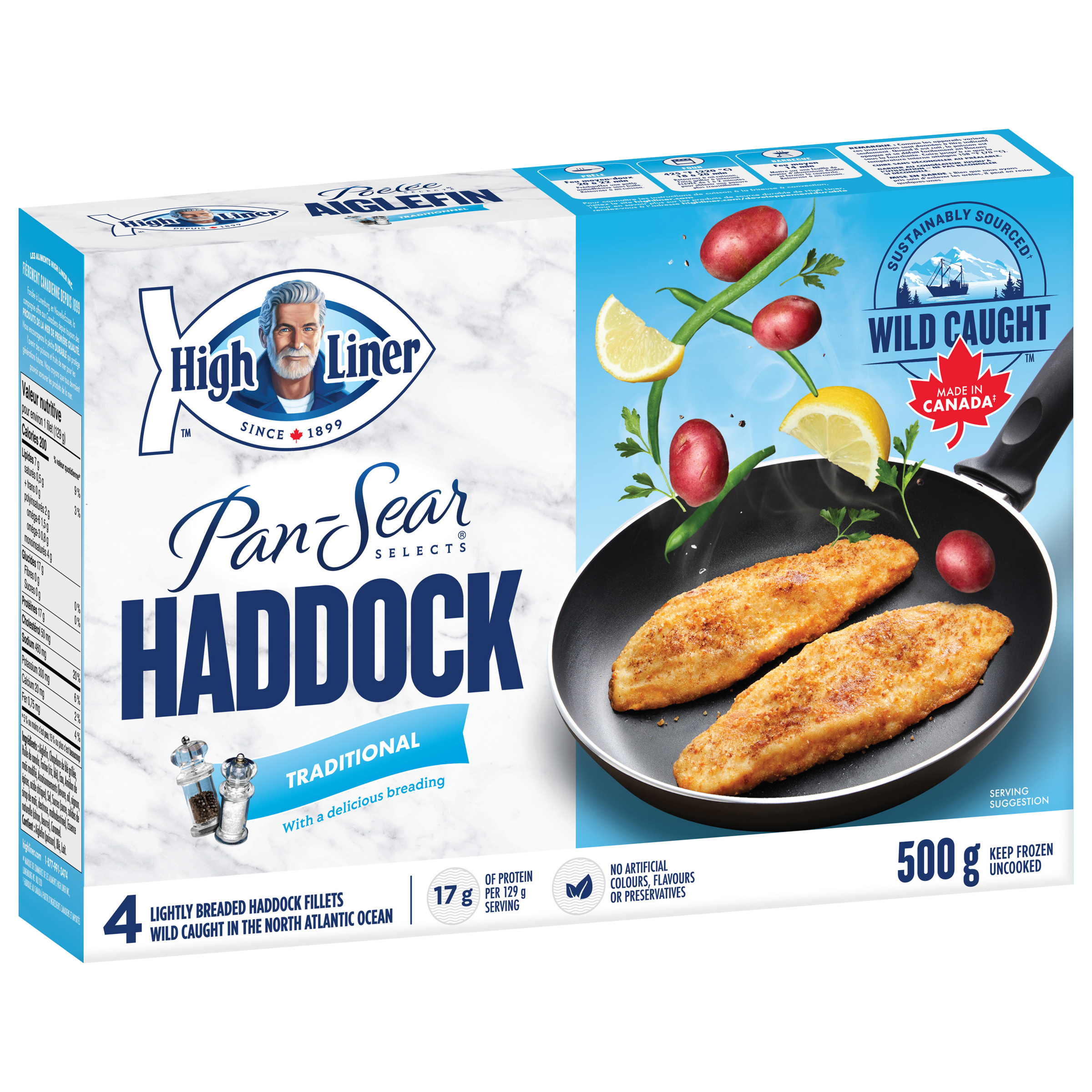 highliner pan seared haddock