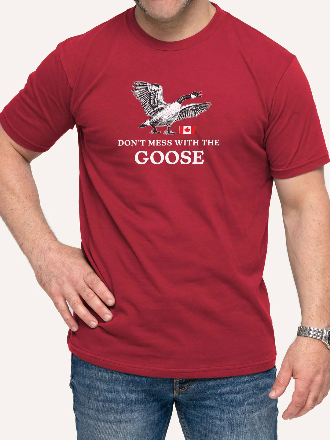 choose canadian goose tshirt