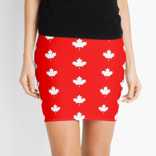 redbubble maple leaf skirt